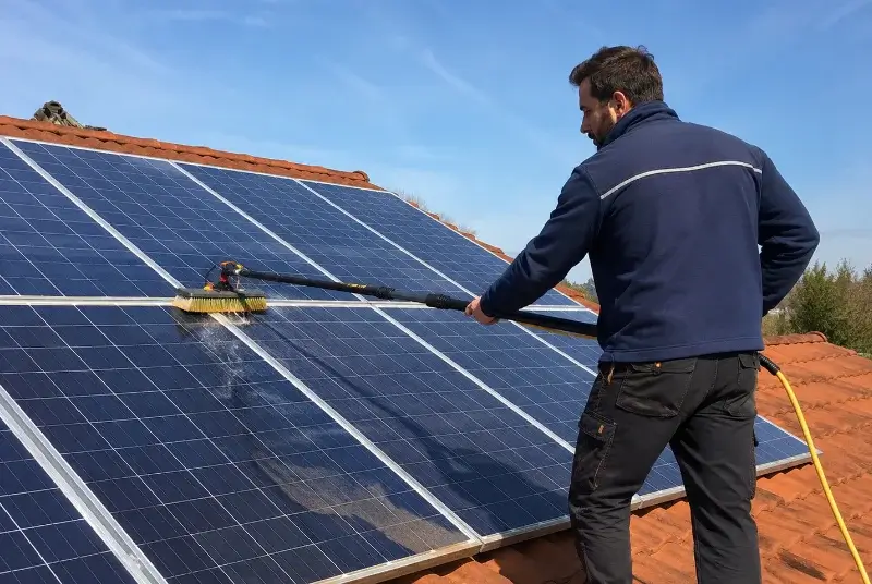 Nettoyage et entretien de panneaux solaires à Lys-Haut-Layon